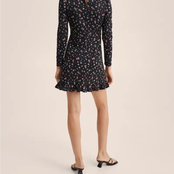 Mango Floral Fitted Dress - Picture 2 of 3